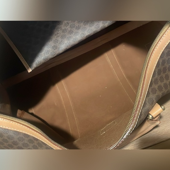 Celine Brown Macadam Boston bag - Picture 9 of 13